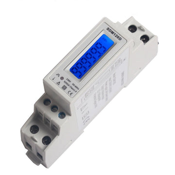 Compteur wattmetre kwh 230v energie horaire monophasé ECLATS DESTOCKAGE