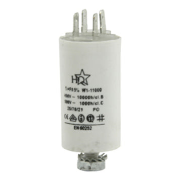 Condensateur 1µf 1 mf 1 µf micro farad 400v 450v 500v condo demarrage moteur cosse faston - ECLATS DESTOCKAGE