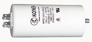 Condensateur 100uf 100mf 100µf 500v 400v 450v 100 mf micro farad double cosse faston 6.3mm - ECLATS DESTOCKAGE
