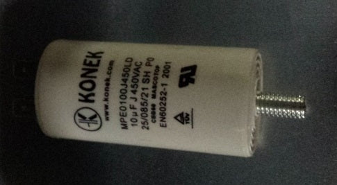 Condensateur 10mf demarrage moteur cosse am 500v - ECLATS DESTOCKAGE
