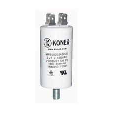 Condensateur 1.5µf 1.5mf 450v ariston 65106541 50/60 hz condo cbb60 demarrage moteur cosse