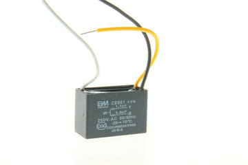 Condensateur 3 fils 1.7UF+3.5UF CBB61 250 Vac 50/60HZ Ventilateur de plafond moteur 1.7mF+3.5mF ECLATS DESTOCKAGE