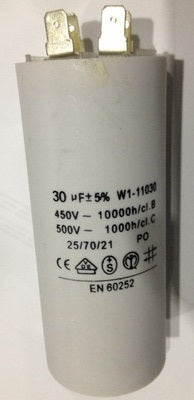 Condensateur 30 mf uf micro farad 450v 50/60 hz demarrage - ECLATS DESTOCKAGE