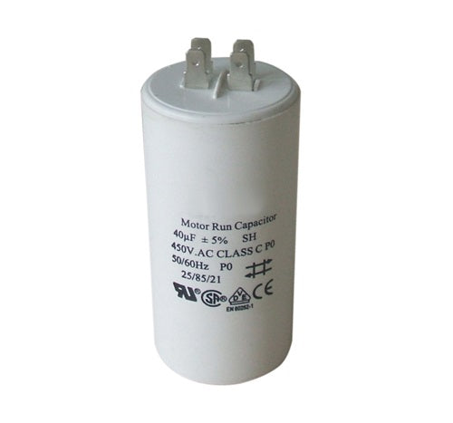 Condensateur 40µf cbb60 marche démarrage moteur cosses 40 mf uf micro farad - ECLATS DESTOCKAGE