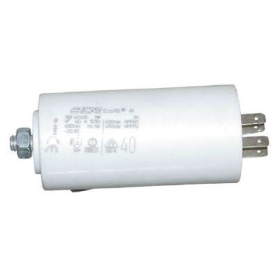 Condensateur 45µf 45 mf uf µf micro farad 450v 50/60 hz condo demarrage moteur cosse am - ECLATS DESTOCKAGE