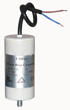 Condensateur 450v condo a fil 30mf 30 mf uf micro farad 400v cbb60 cable demarrage moteur