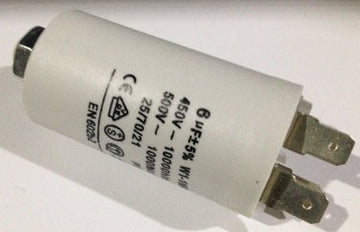 Condensateur 6uf 6mf 450 v pour lave linge ld494eb pl961d 11028 smeg scn1200d brandt ECLATS DESTOCKAGE