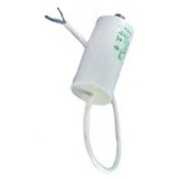 Condensateur  à cable 1.25µf 1.25 mf micro farad 400v 450v 500v condo demarrage moteur - ECLATS DESTOCKAGE