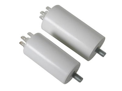 Condensateur allumage demarrage moteur 10µf 10 mf micro farad 450v moteur cosse double faston m8 - ECLATS DESTOCKAGE