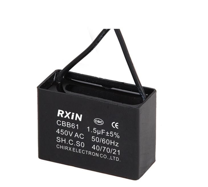 Condensateur 1MFN5 cbb61 1.5uf 450v 1.5mf 1.5 mf uf micro farad 50/60hz condo demarrage moteur ECLATS DESTOCKAGE
