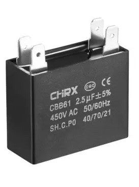 Condensateur cbb61 2.5uf 450v 2.5mf 2.5 mf uf micro farad 50/60hz condo demarrage moteur 4 PIN ECLATS DESTOCKAGE
