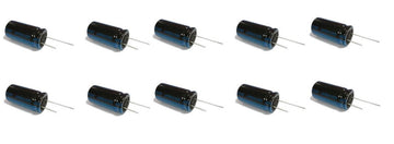 10 Condensateur chimique radial 47 mf uf 160v jamicon pas 5.08 cdr1j160v47mf5 ECLATS DESTOCKAGE