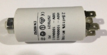 Condensateur condo demarrage moteur 2µf 2 mf µf micro farad 400v 450v 500v cosse am - ECLATS DESTOCKAGE