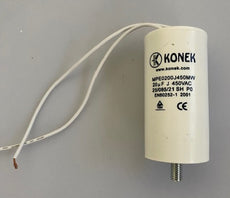 Condensateur condo fil 20mf 20uf 20 mf micro farad cbb60 450v cable demarrage moteur