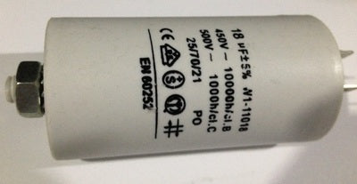 Condensateur de demarrage 18 mf 18µf 18 µf mf 18mf micro farad 400v 450v 500v - ECLATS DESTOCKAGE
