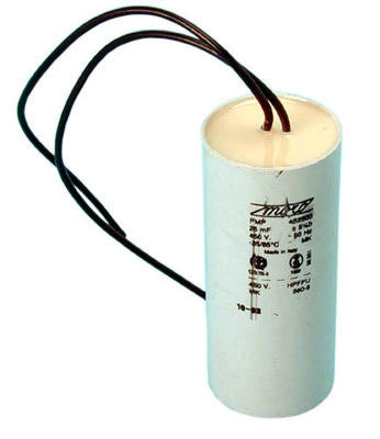 Condensateur de demarrage 25 mf 45 x 71 mm cdt 400v 450v 500v pour tondeuse electrique - ECLATS DESTOCKAGE