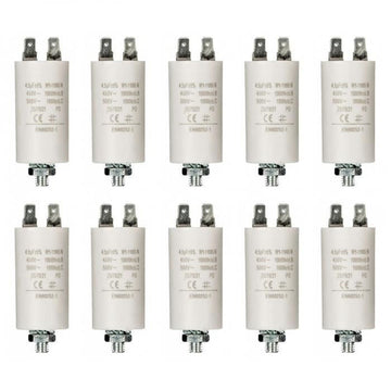 10 Condensateur de démarrage 4.5uf 4.5 mf uf micro farad 450v lvi980asy rosieres se815d-df cbb60 ECLATS DESTOCKAGE