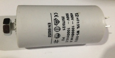 Condensateur de demarrage abcosse 12 mf 12µf 12 mf µf micro farad 400v 450v 500v - ECLATS DESTOCKAGE