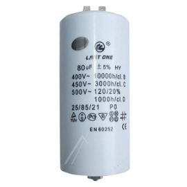 Condensateur de démarrage moteur 80 µf 450 v/ac 400v 450v 500v - ECLATS DESTOCKAGE