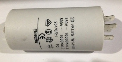 Condensateur de démarrage moteur mk 20 µf 450 v/ac 20µf uf mf LF60E - 9210002I3 (THOMSON) - ECLATS DESTOCKAGE