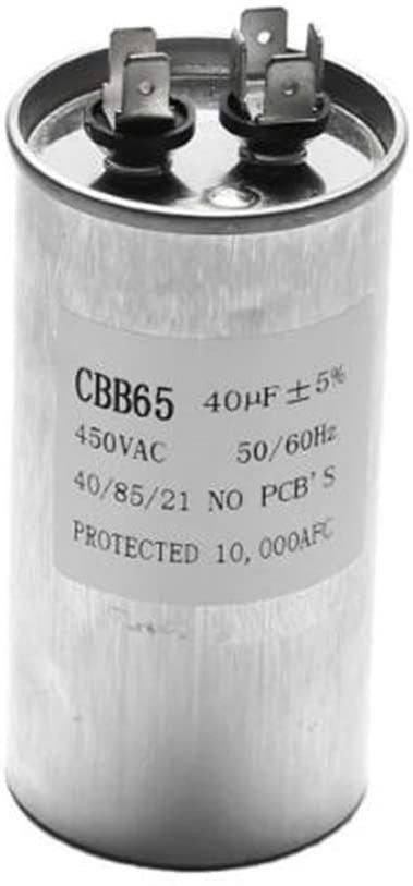 Condensateur Demarrage CBB65 40UF moteur Compresseur Climatiseur 450v refrigerateur lave-linge ventilateur ECLATS DESTOCKAGE