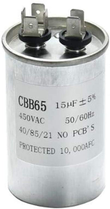 Condensateur Demarrage CBB65 15UF moteur Compresseur Climatiseur 450v refrigerateur lave-linge ventilateur ECLATS DESTOCKAGE