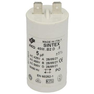 Condensateur moteur CBB60 500v 5mf 5 mf micro farad 400v 450v ah19617004 vip1n sauter 3sv0035 - ECLATS DESTOCKAGE