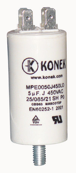 Condensateur moteur 5mf 5 mf micro farad 400v 450v 500v ah19617004 vip1n sauter 3sv0035 - ECLATS DESTOCKAGE