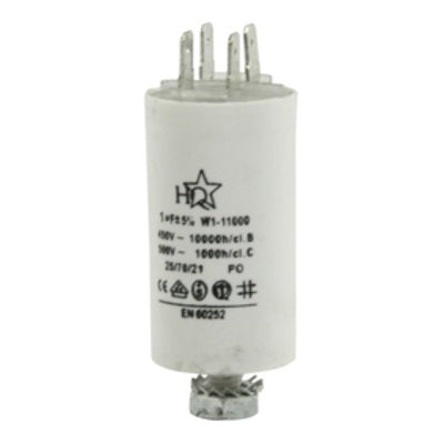 Condensateur permanent 1 mf µf micro farad 450v demarrage moteur 50/60 hz - ECLATS DESTOCKAGE