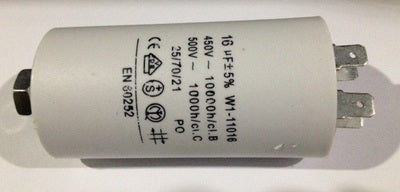Condensateur standard permanent 16µf 16mf 16 mf µf micro farad 400v 450v demarrage moteur - ECLATS DESTOCKAGE