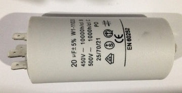 Condo 450v 20 mf uf micro farad 50 60 hz demarrage moteur condensateur TFC59 - 9210016F7 (THOMSON) - ECLATS DESTOCKAGE