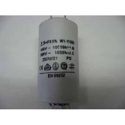 Condo de demarrage 2.5µf moteur condensateur 2,5mf 2.5 mf uf micro farad 400v 450v 50/60hz - ECLATS DESTOCKAGE