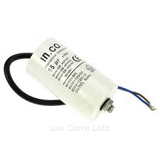 Condo fil 15µf mf micro farad 450 v/ac condensateur de démarrage moteur connexion par fils cbb60