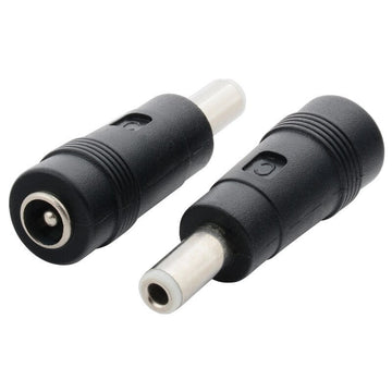 Connecteur adaptateur alimentation cc Conversion, Jack femelle 5.5x2.1mm vers mâle, 5.5x2.5mm ECLATS DESTOCKAGE