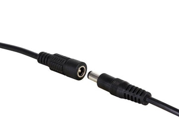 Connecteur d alimentation cc avec cable male femelle ECLATS DESTOCKAGE