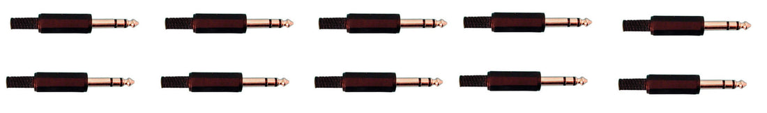10 Connecteur hifi jack mâle stereo 6,35 sonorisation sono sound system ECLATS DESTOCKAGE