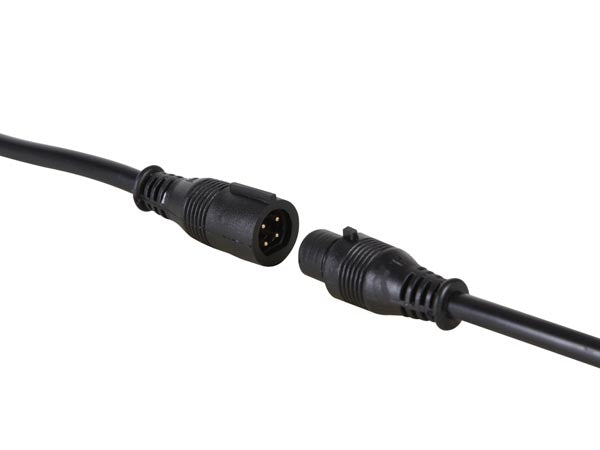 Connecteur pour flexible led rvb avec cable male femelle ip65 ECLATS DESTOCKAGE