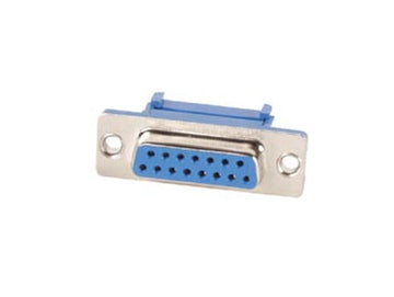 Connecteur sub d femelle 15 broches cable nappe cc057 capot cc012 velleman ECLATS DESTOCKAGE
