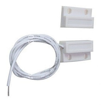 Contact 23mm nf blanc saillie capteur magnetique pour alarme - ECLATS DESTOCKAGE