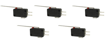 5 Contact autoprotection 6a sous 220v long levier ms12-l micro switch interrupteur ECLATS DESTOCKAGE