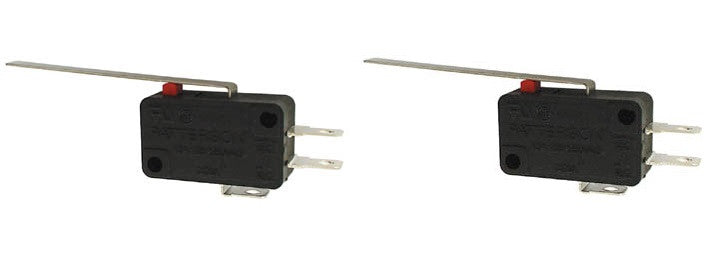 2 Contact autoprotection 6a sous 220v long levier ms12-l micro switch interrupteur ECLATS DESTOCKAGE