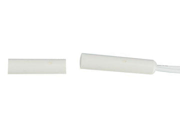 Contact detecteur ouverture capteur magnetique alarme haa26 nf encastre blanc Ø6mm x 30mm ECLATS DESTOCKAGE