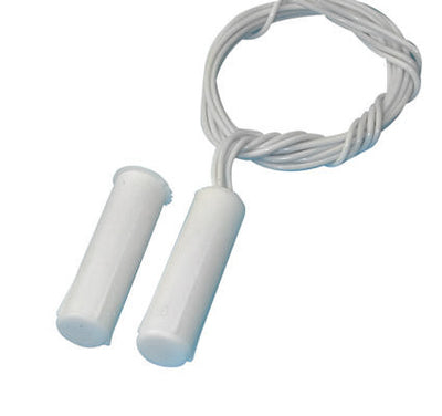 Contact nf encastrable 9mm blanc detecteur 415 ouverture capteur magnetique pour alarme ECLATS DESTOCKAGE
