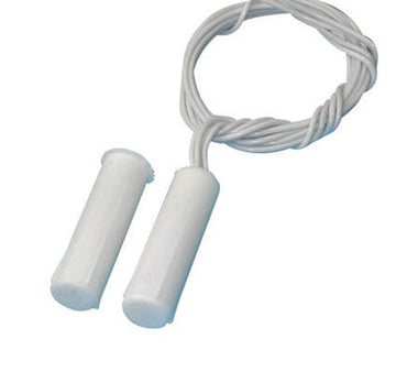 Contact nf encastrable 9mm blanc detecteur 415 ouverture capteur magnetique pour alarme ECLATS DESTOCKAGE