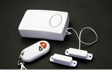 Contact pour porte ou fenetre alarme sans fil lk-6688 avec sirene et telecommande marche arret - ECLATS DESTOCKAGE