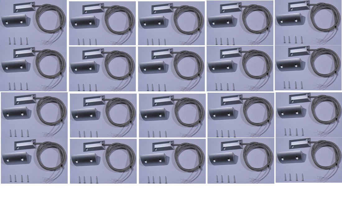 Contacteur ouverture 1.2m blinde detecteur magnetique 450fr alarme contact nf saillie ms-52m ECLATS DESTOCKAGE