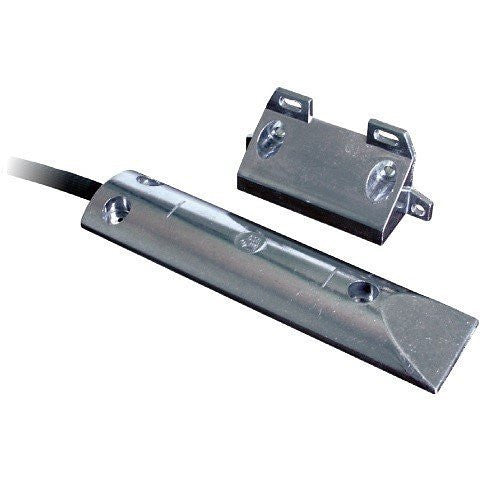 Contacteur ouverture nf detecteur magnetique 1.2m IP65 certifié EN50131-2-6 alarme contact saillie - ECLATS DESTOCKAGE