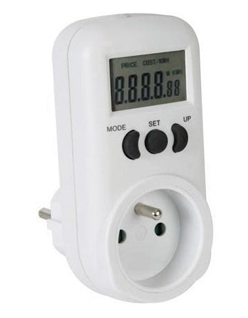 Controleur consommation prise mesureur energie wattmètre controle puissance ECLATS DESTOCKAGE