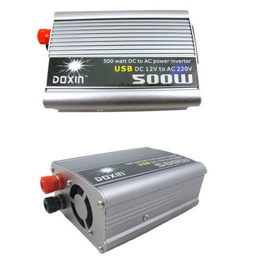 Convertisseur 12v vers 230v usb 500w 1000w en crête 220v 240v adaptateur universel - ECLATS DESTOCKAGE