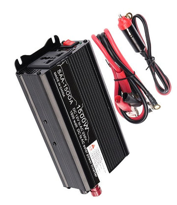 Convertisseur 1500w 12v changeur tension sinusoide 220v 50hz pure - ECLATS DESTOCKAGE